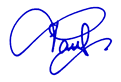 Paul McRae initials